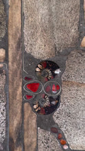 Load and play video in Gallery viewer, Brutalist Rectangular Slate Stone Ammonite Coffee Table Paul Kingma Netherlands 1996
