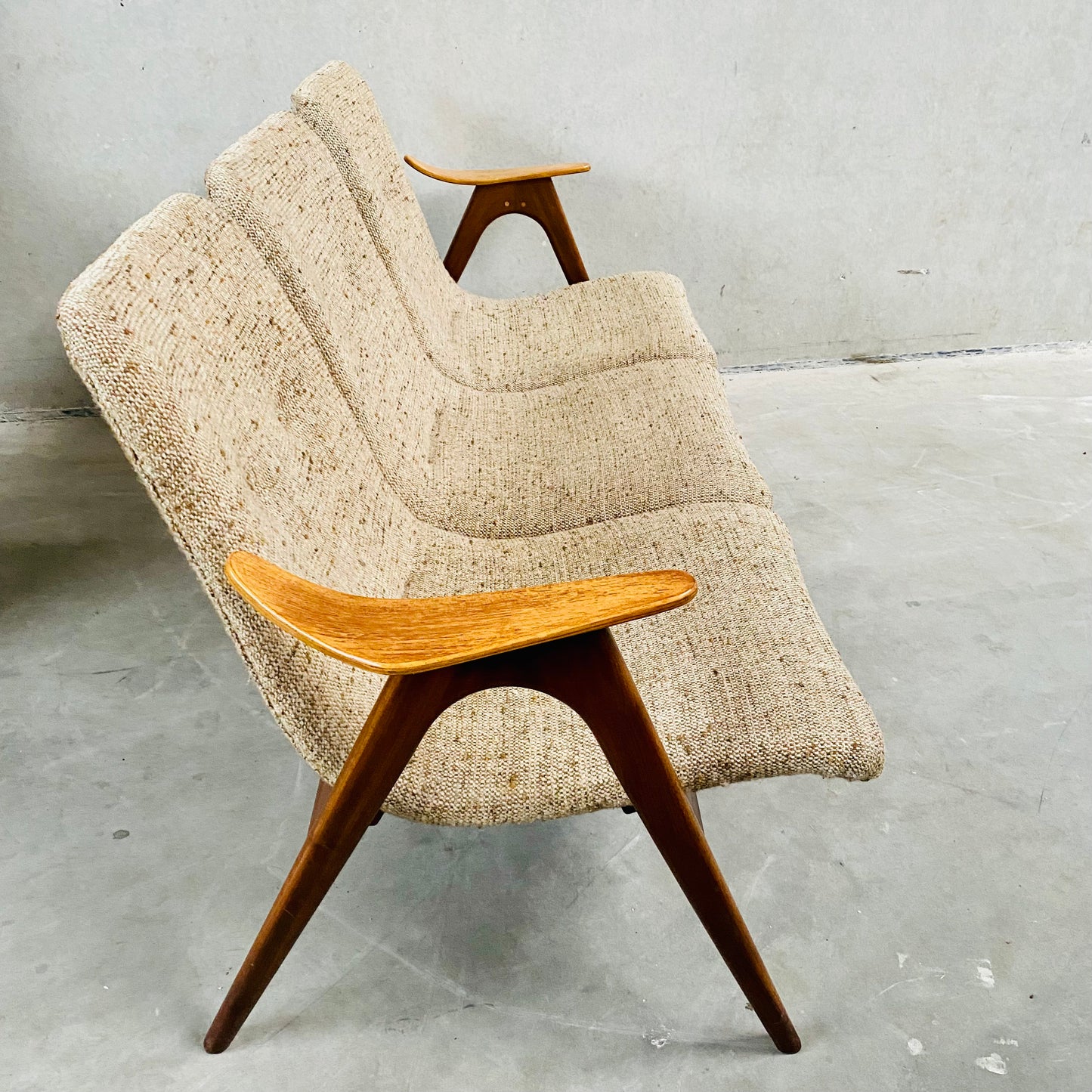 3-Sitzer-Sofa von Louis Van Teeffelen für Webe Niederlande 1960