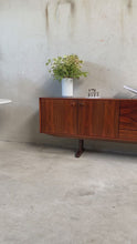 Load and play video in Gallery viewer, Xxl Rosewood Sideboard by William Watting for Fristho Netherlands 1960
