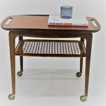 Load image into Gallery viewer, Serving Trolley by Johannes Andersen Voor Cfc Silkeborg, Denmark 1960

