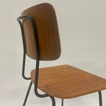 Load image into Gallery viewer, Set of 4 Dining Chairs &quot;1262&quot; by a.r. Cordemeijer for Gispen Netherlands 1959
