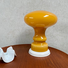 Load image into Gallery viewer, Atomic Orange Murano Glass Mushroom Table Lamp, Italy 1970
