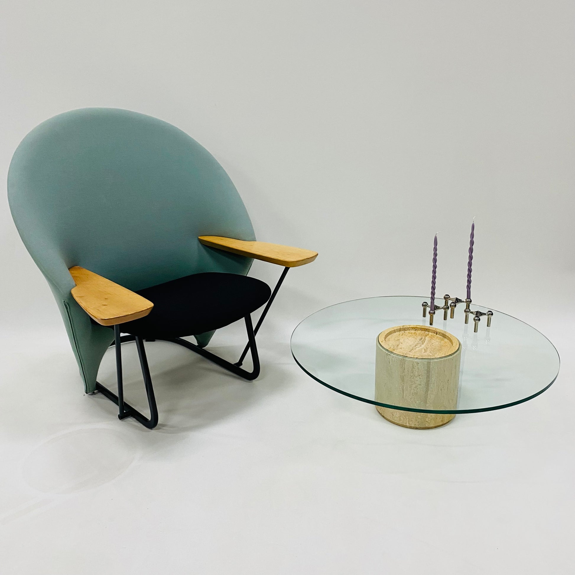  LOUNGE CHAIR BY FLORIS VAN DEN BROECKE FOR ARTIFORT, NETHERLANDS 1980S