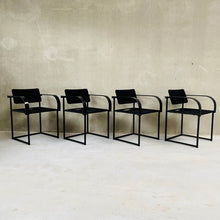 Load image into Gallery viewer, DINING TABLE AND CHAIRS BY PIERRE MAZAIRAC &amp; KAREL BOONZAAIJER FOR PASTOE, NETHERLANDS 1980S
