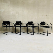 Load image into Gallery viewer, DINING TABLE AND CHAIRS BY PIERRE MAZAIRAC &amp; KAREL BOONZAAIJER FOR PASTOE, NETHERLANDS 1980S
