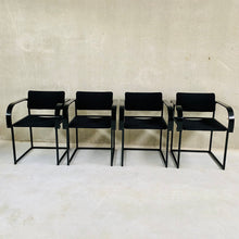 Load image into Gallery viewer, DINING TABLE AND CHAIRS BY PIERRE MAZAIRAC &amp; KAREL BOONZAAIJER FOR PASTOE, NETHERLANDS 1980S
