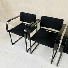 Load image into Gallery viewer, DINING TABLE AND CHAIRS BY PIERRE MAZAIRAC &amp; KAREL BOONZAAIJER FOR PASTOE, NETHERLANDS 1980S
