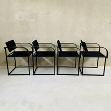 Load image into Gallery viewer, DINING TABLE AND CHAIRS BY PIERRE MAZAIRAC &amp; KAREL BOONZAAIJER FOR PASTOE, NETHERLANDS 1980S
