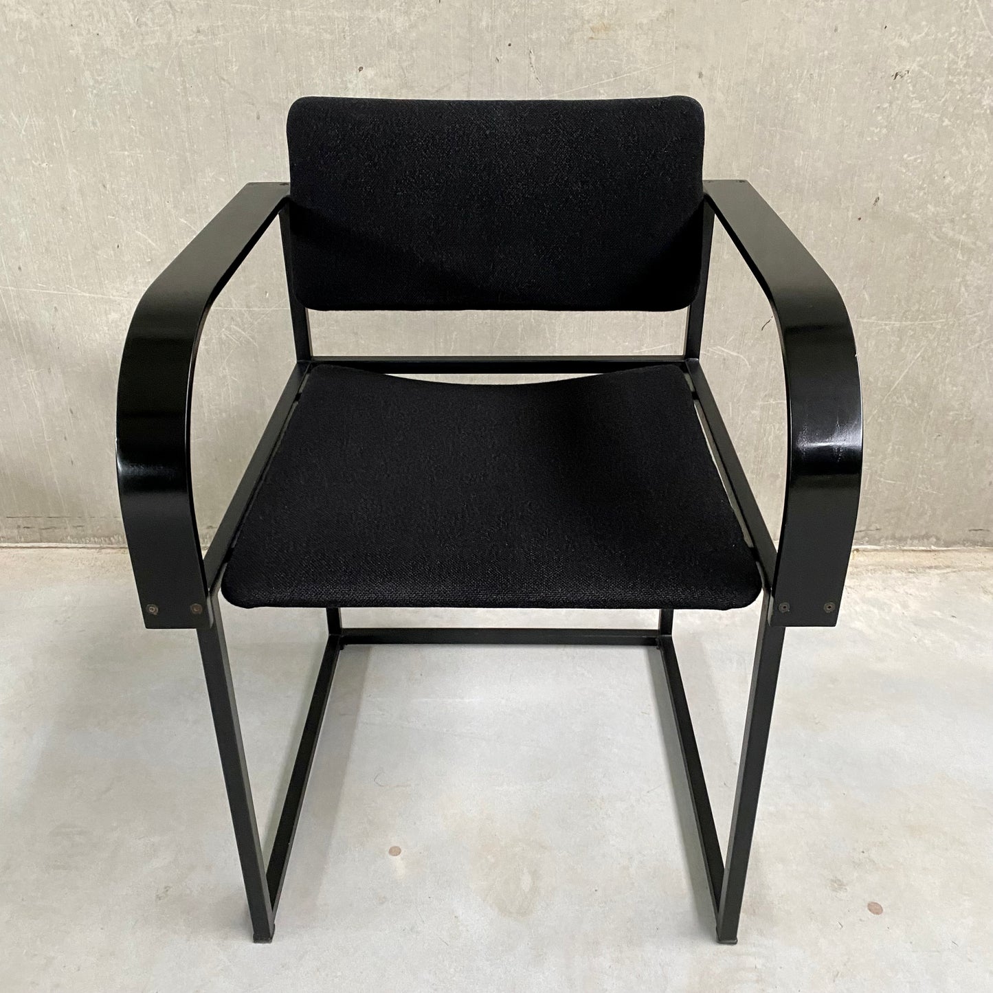 DINING TABLE AND CHAIRS BY PIERRE MAZAIRAC & KAREL BOONZAAIJER FOR PASTOE, NETHERLANDS 1980S