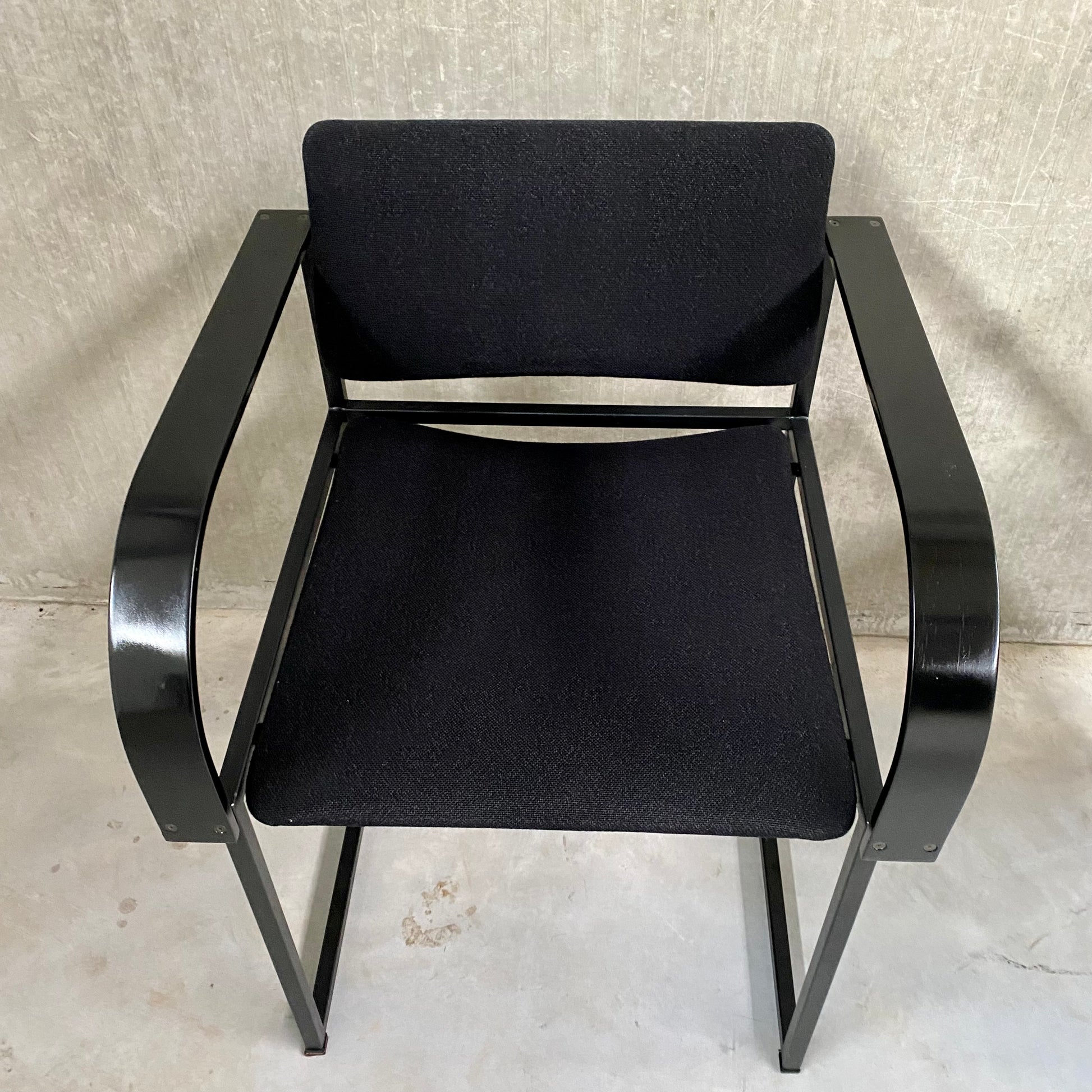DINING TABLE AND CHAIRS BY PIERRE MAZAIRAC & KAREL BOONZAAIJER FOR PASTOE, NETHERLANDS 1980S
