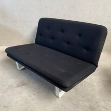 Load image into Gallery viewer, BLACK 2-SEATER SOFA &quot;C684&quot; BY KHO LIANG IE FOR ARTIFORT, NETHERLANDS 1960S
