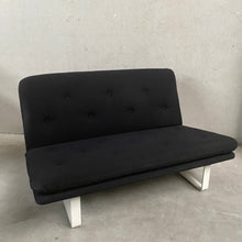 Load image into Gallery viewer, BLACK 2-SEATER SOFA &quot;C684&quot; BY KHO LIANG IE FOR ARTIFORT, NETHERLANDS 1960S
