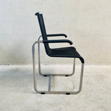 Load image into Gallery viewer, Black Arm Chair &quot;D20&quot; by Axel Bruchhäuser for Tecta, Germany 1980
