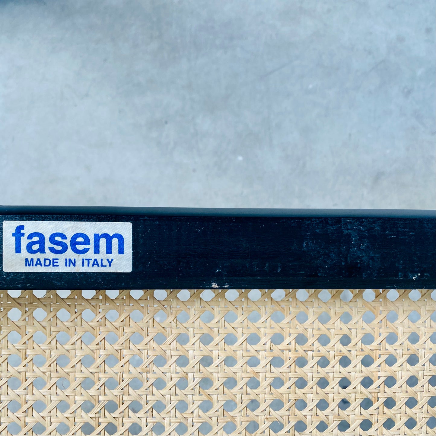 Schwarzer Esszimmerstuhl „Cesca“ B32 von Marcel Breuer für Fasem, Italien 1970