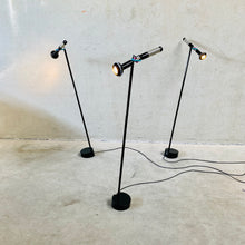 Load image into Gallery viewer, BLACK &#39;GRIP&#39; FLOOR LAMP BY ACHILLE CASTIGLIONI FOR FLOS, 1980S
