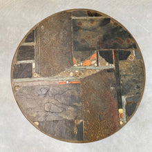 Load image into Gallery viewer, BRUTALIST ROUND COFFEE TABLE BY SCULPTOR PAUL KINGMA, NETHERLANDS 1979
