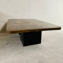 Load image into Gallery viewer, Brutalist Coffee Table Designed and Made by A. Stam Netherlands 1989
