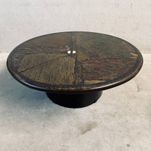Load image into Gallery viewer, Brutalist Round Coffee Table by Sculptor Paul Kingma, Netherlands 1989

