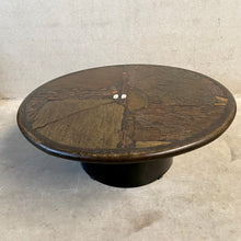 Load image into Gallery viewer, Brutalist Round Coffee Table by Sculptor Paul Kingma, Netherlands 1989
