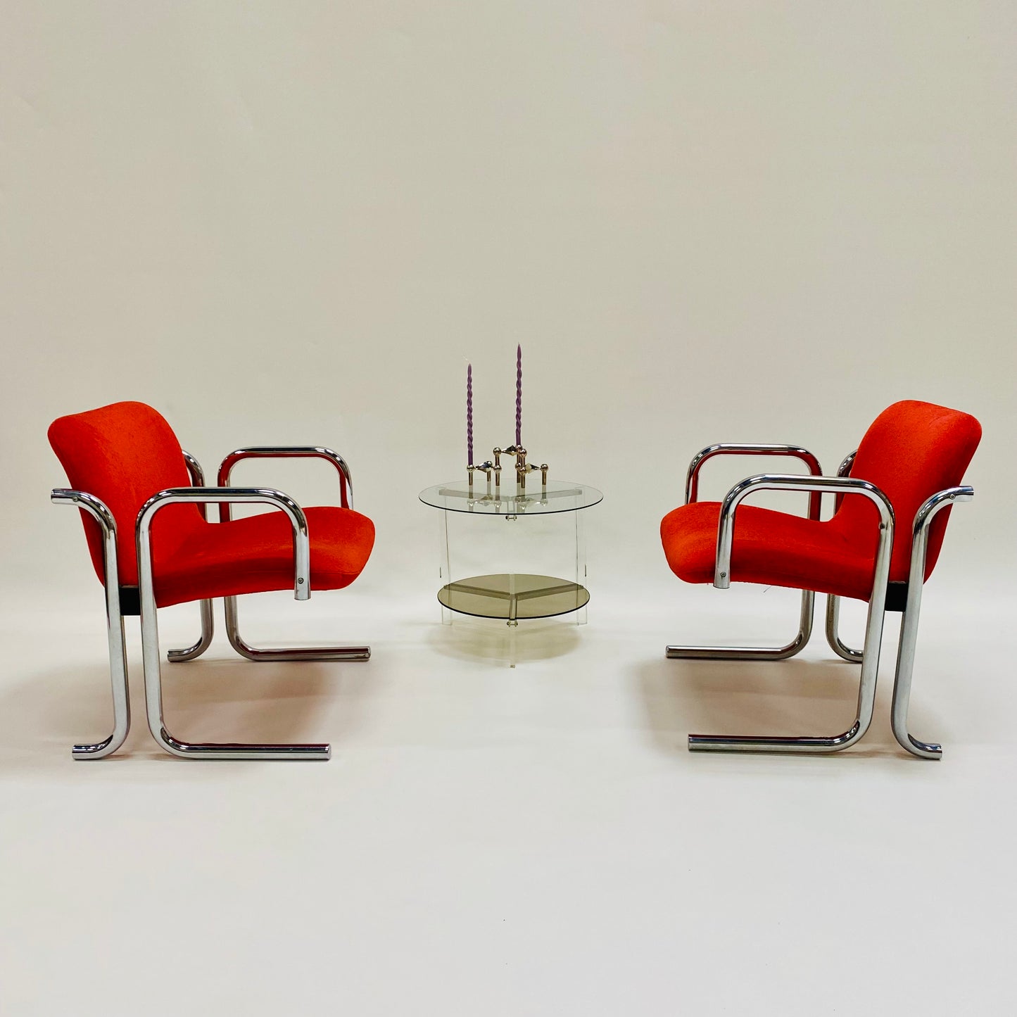 Zwei Stühle von Paolo Favaretto für Attica, Italien, 1970