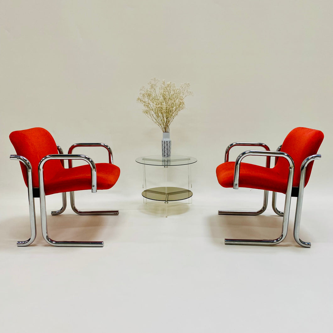 Set of 2 Chairs by Paolo Favaretto for Attica, Italy 1970
