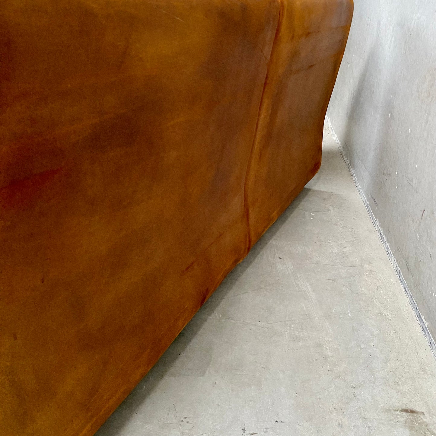 De Sede DS42 2-Sitzer-Sofa aus Bullenleder, Schweiz, 1970