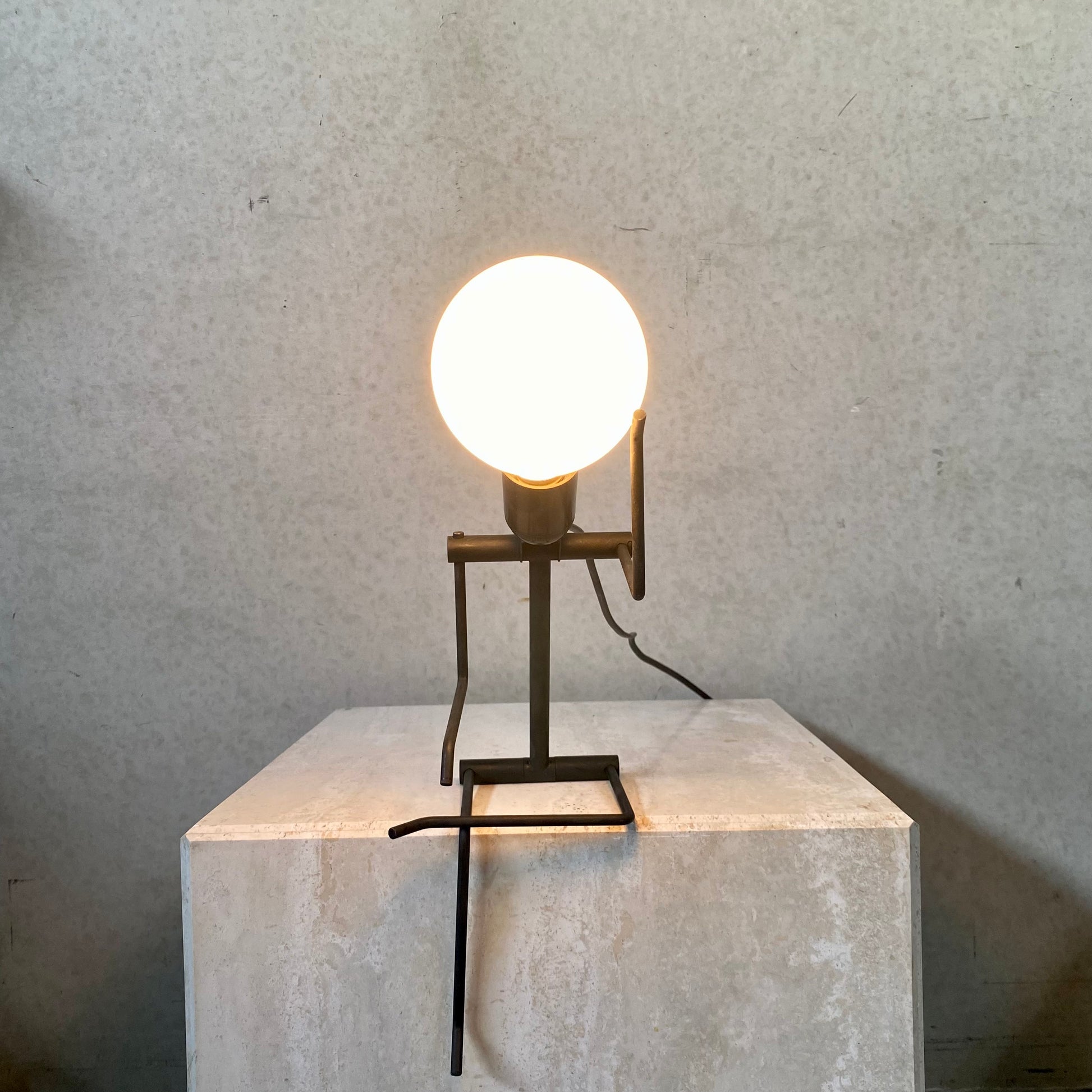 "ADONIS" DESK OR TABLE LIGHT BY HANK KWINT, NETHERLAND 1980S