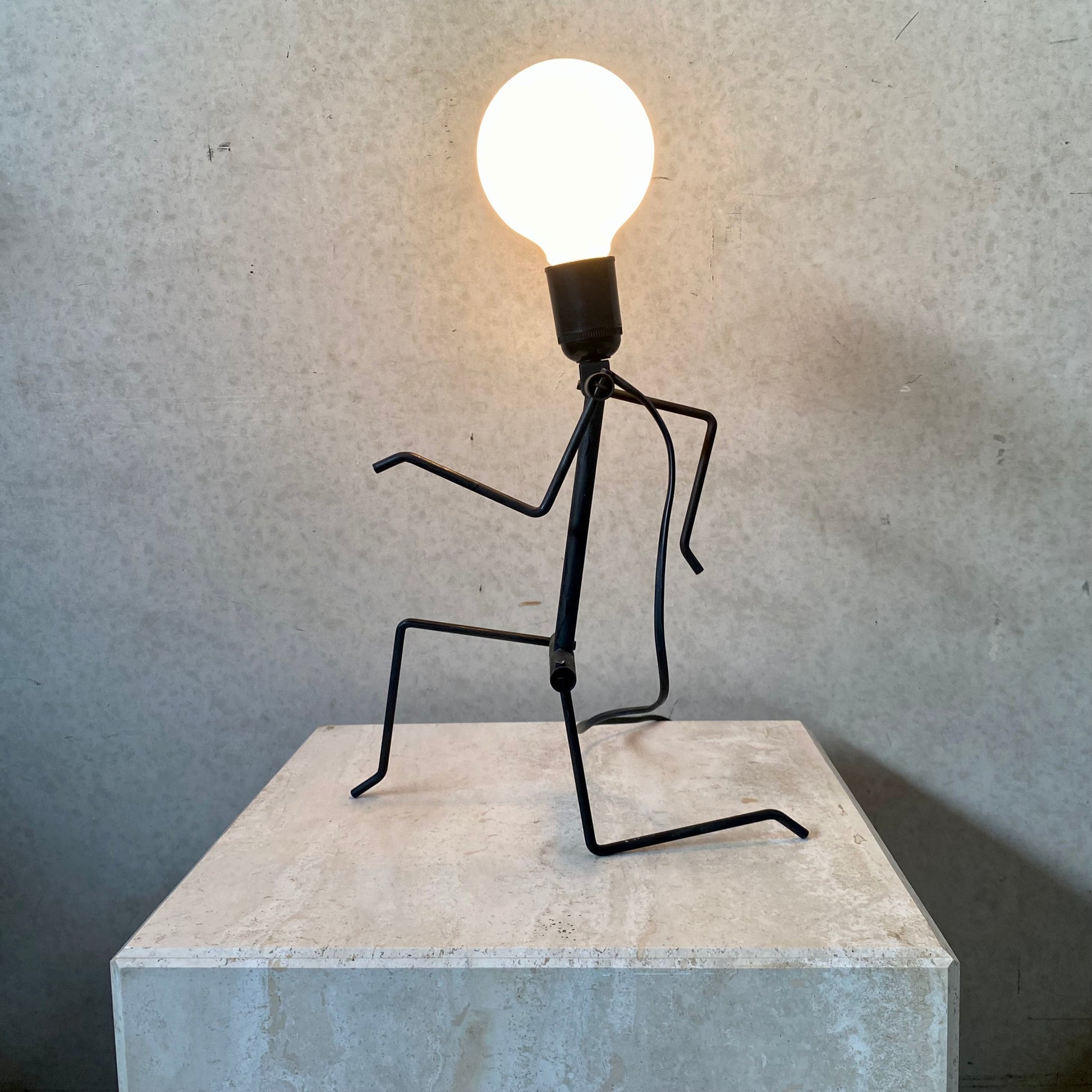 "ADONIS" DESK OR TABLE LIGHT BY HANK KWINT, NETHERLAND 1980S