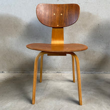 Load image into Gallery viewer, SET FOR 4 &quot;SB02&quot; DINING CHAIRS BY CEES BRAAKMAN FOR PASTOE, NETHERLANDS 1950S
