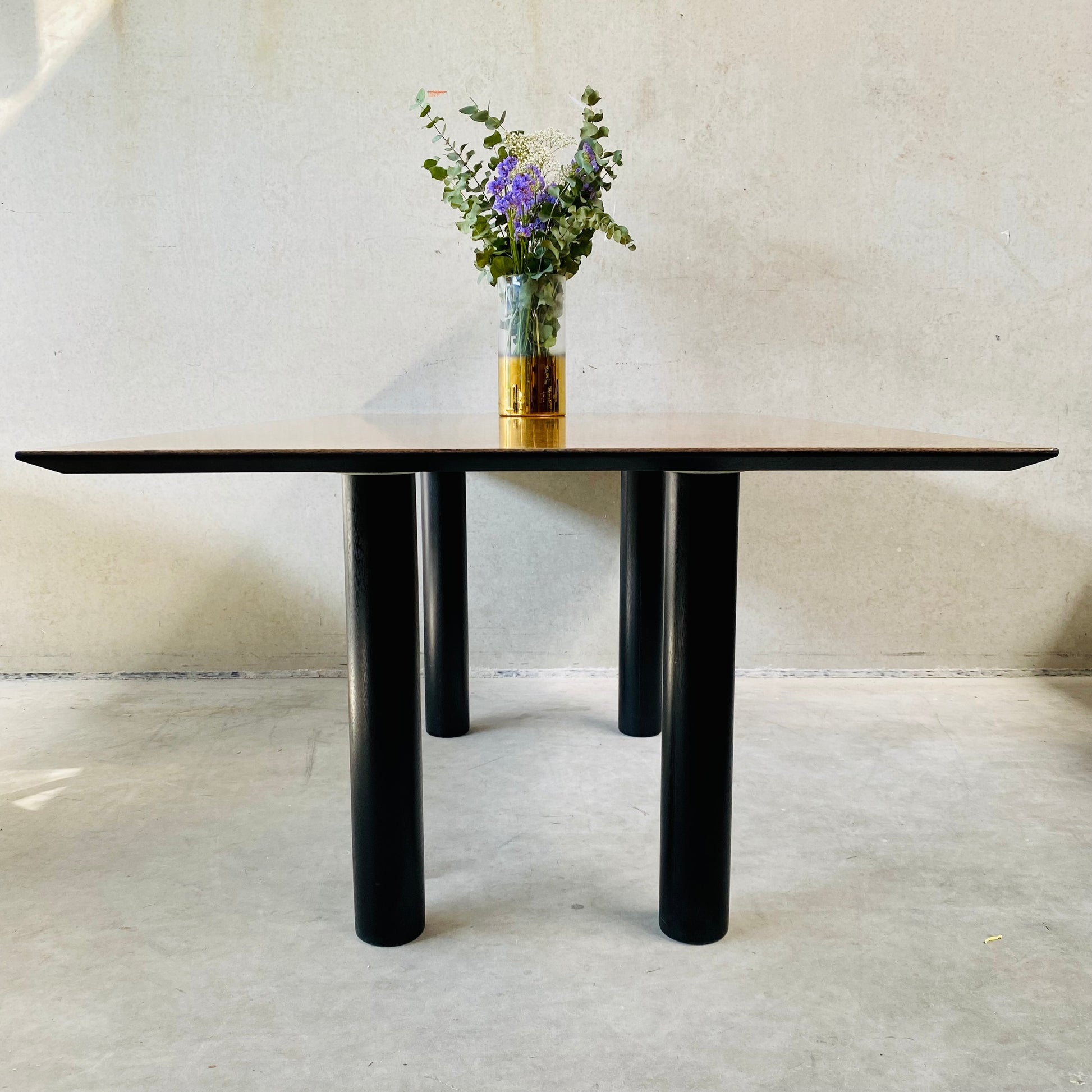 EXCEPTIONAL DINING TABLE BY HANS EICHENBERGER FOR ROTHLISBERGER, SWITZERLAND 1980S