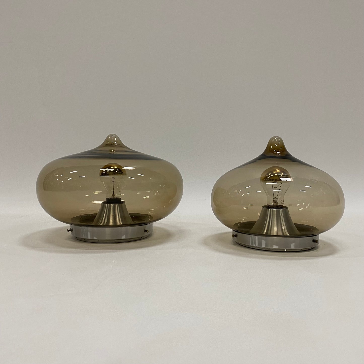 Set aus 2 „Druppel“-Deckenleuchten von Dijkstra, Niederlande, 1970