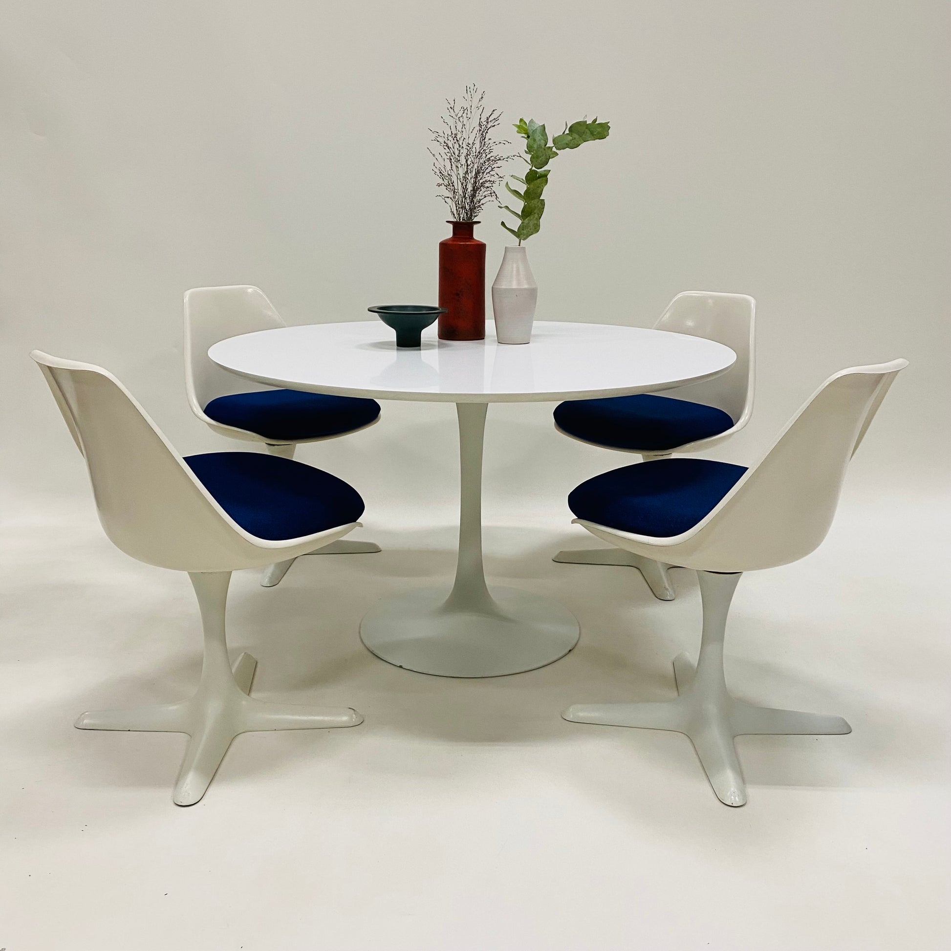 MID CENTURY DINING SET BY MAURICE BURKE FOR ARKANA, UNITED KINGDOM 1960S