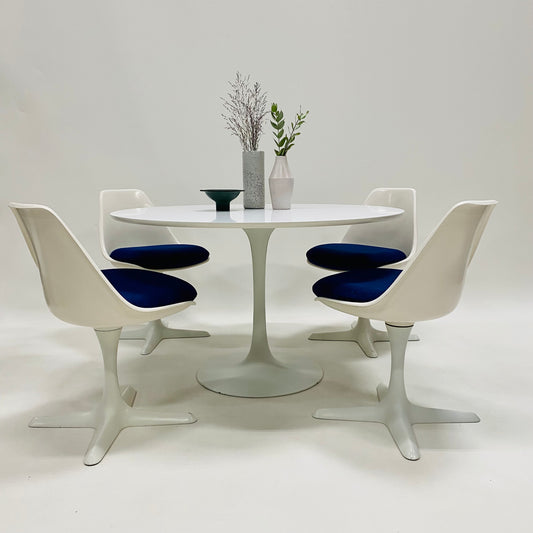 MID CENTURY DINING SET BY MAURICE BURKE FOR ARKANA, UNITED KINGDOM 1960S