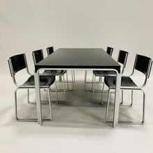 Load image into Gallery viewer, Pastoe Dining Table Model Tm6110 and Dining Chairs Model Sm0301 by Pierre Mazairac, Netherlands 1972
