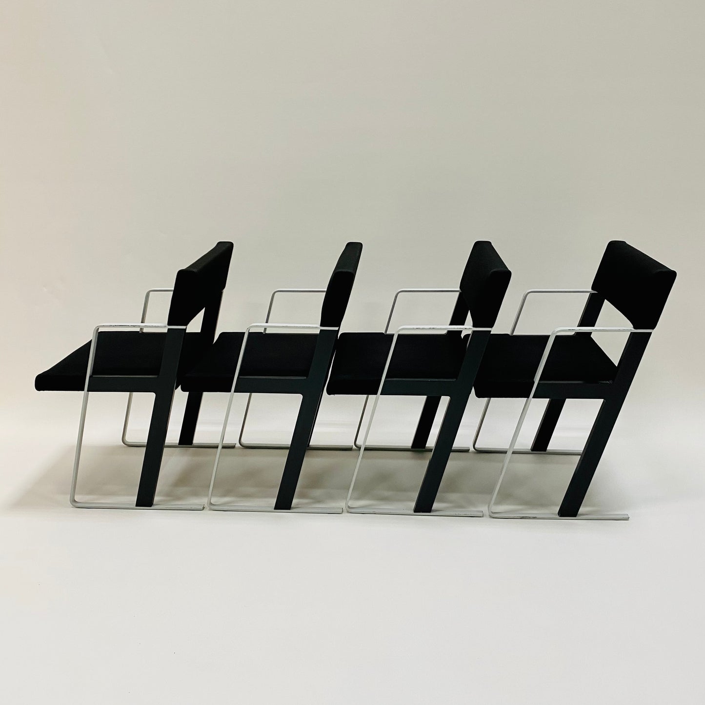 Set aus 4 „Dc“-Esszimmerstühlen von Dirk Spierenburg für Castelijn, Niederlande 1970