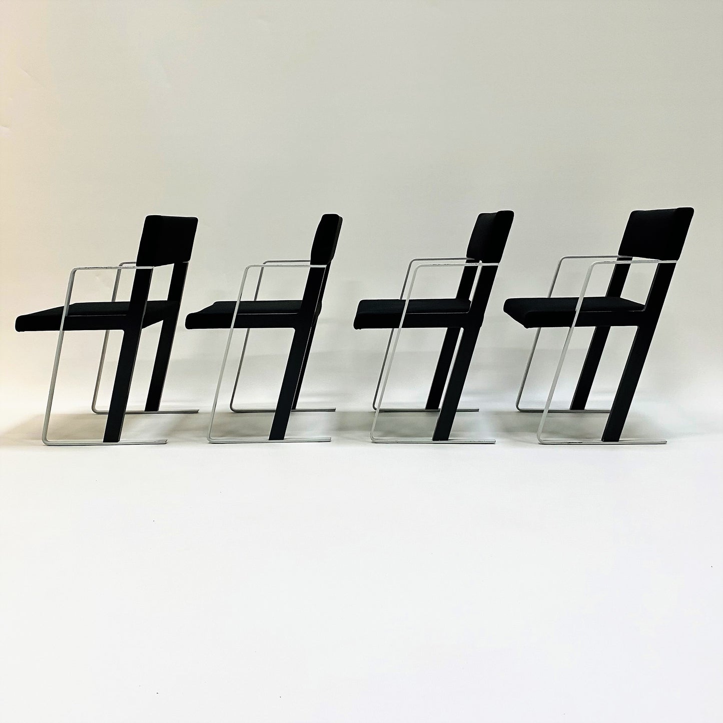 Set aus 4 „Dc“-Esszimmerstühlen von Dirk Spierenburg für Castelijn, Niederlande 1970