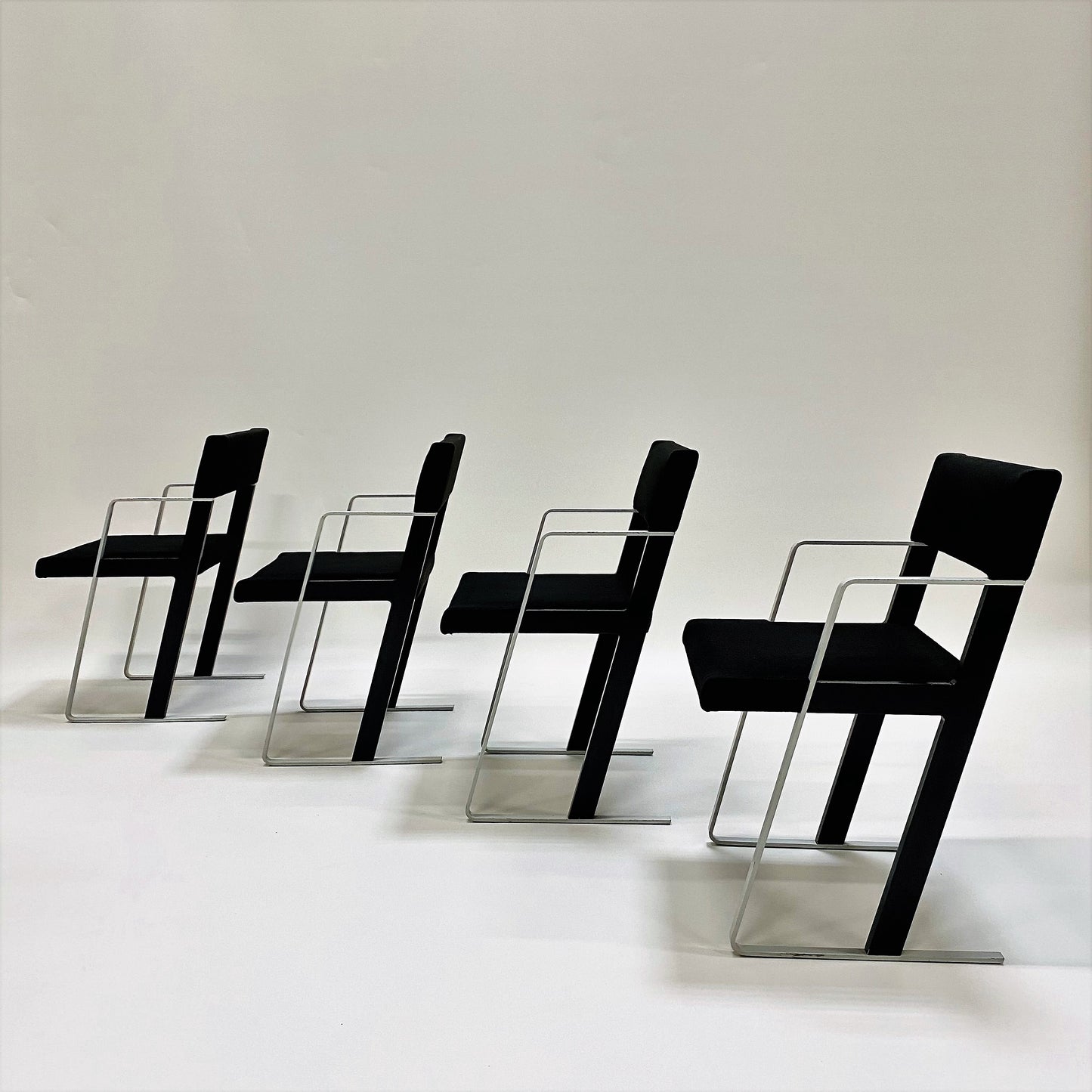 Set aus 4 „Dc“-Esszimmerstühlen von Dirk Spierenburg für Castelijn, Niederlande 1970