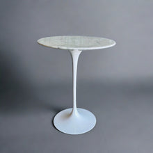 Load image into Gallery viewer, Eero Saarinen White Carrara Marble Tulip Side Table by Knoll, Germany 1960
