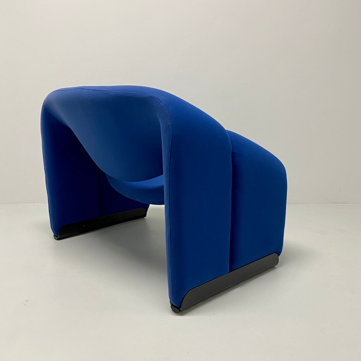 Blauer F598 Groovy M-Stuhl von Pierre Paulin für Artifort 1970