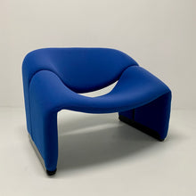 Load image into Gallery viewer, Blue F598 Groovy M-chair by Pierre Paulin for Artifort 1970
