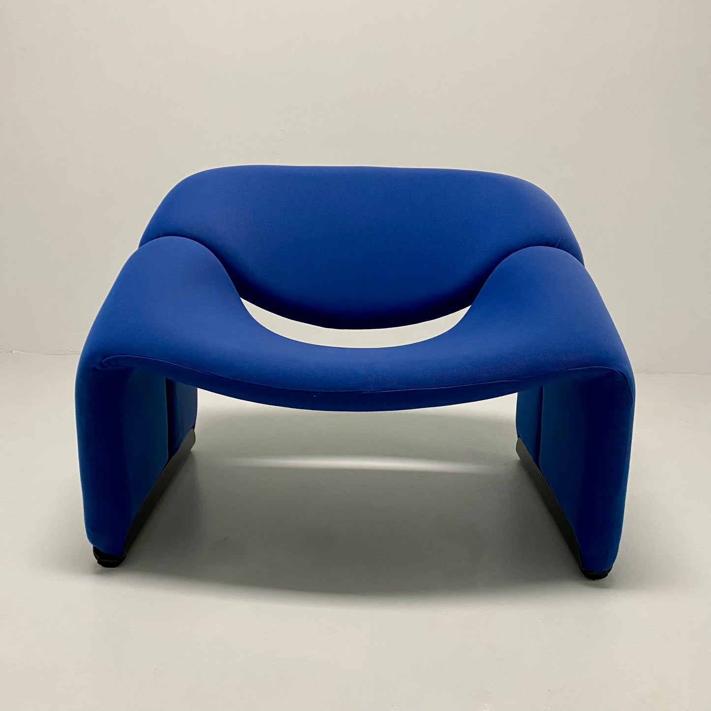 Blauer F598 Groovy M-Stuhl von Pierre Paulin für Artifort 1970