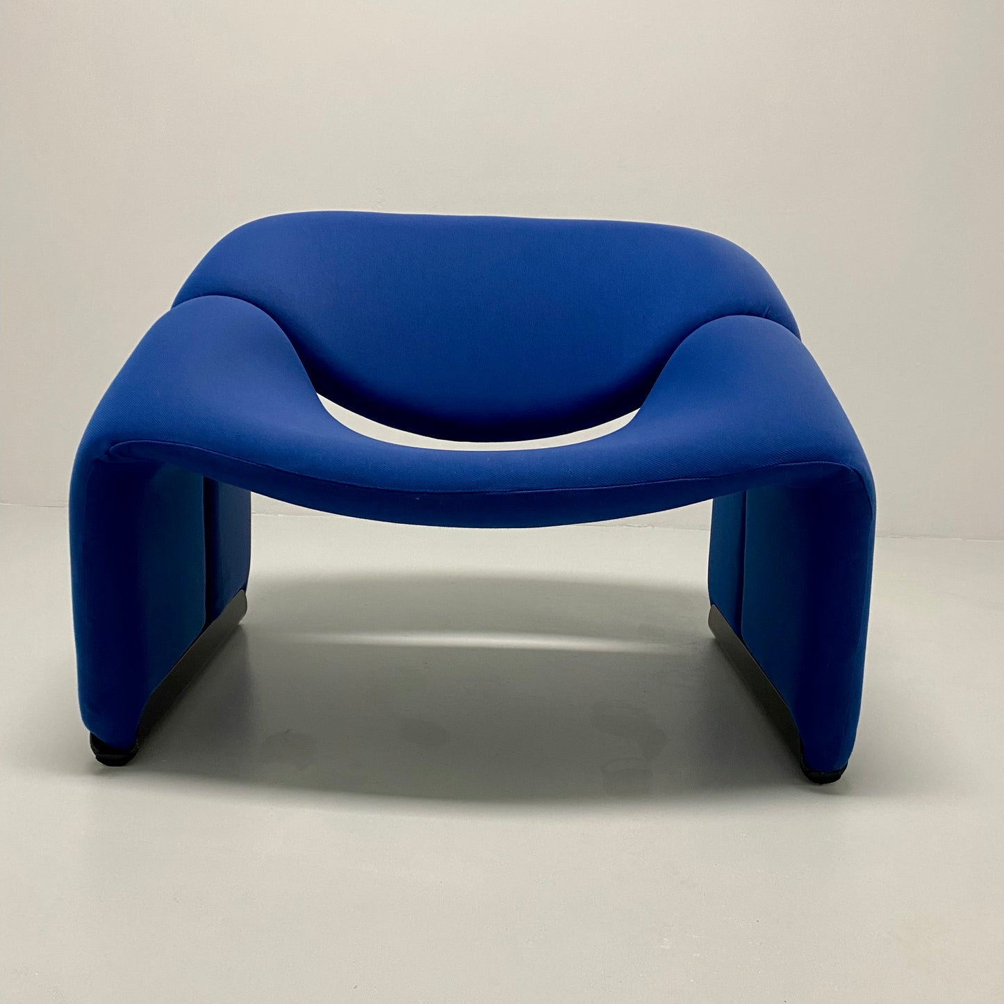 Blauer F598 Groovy M-Stuhl von Pierre Paulin für Artifort 1970