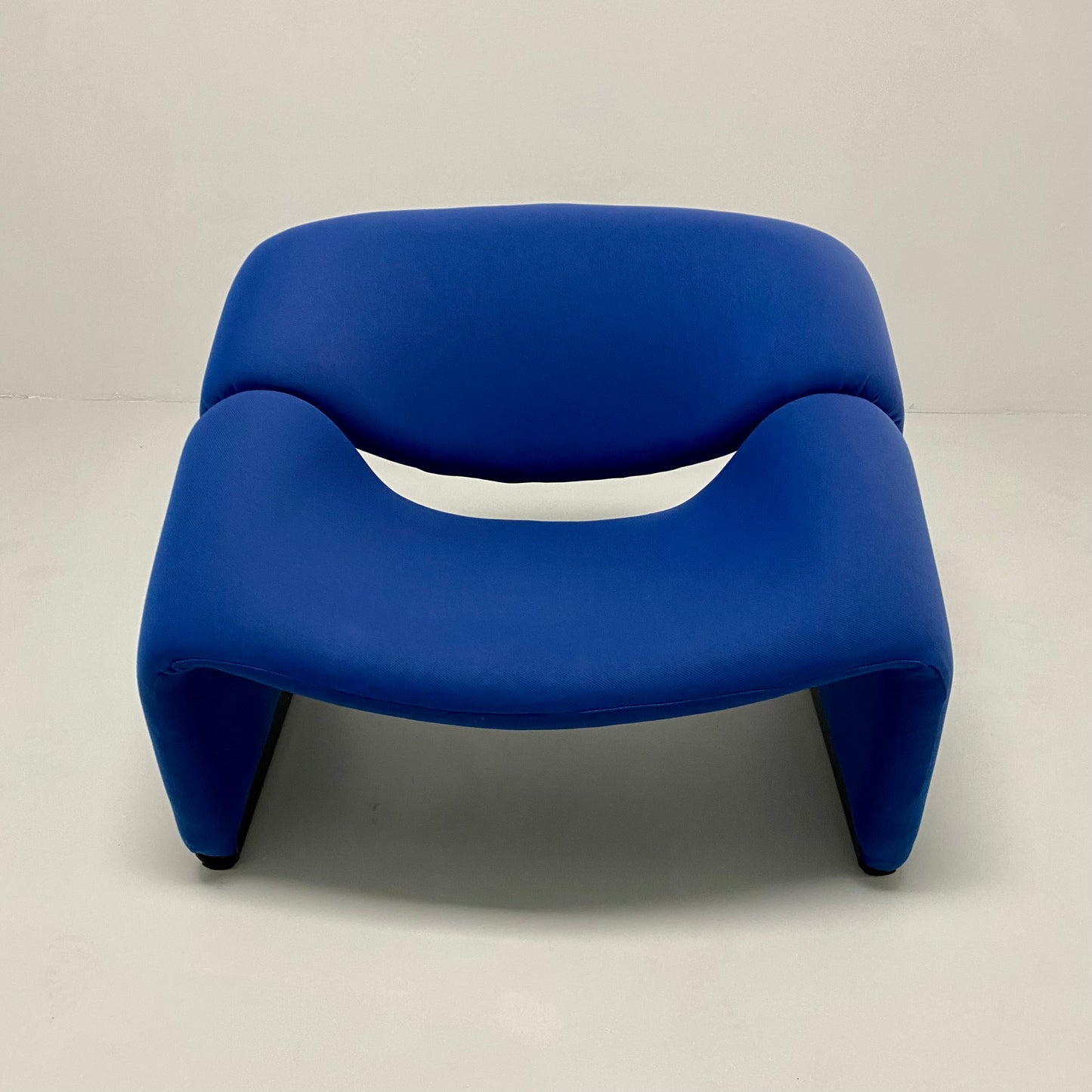 Blauer F598 Groovy M-Stuhl von Pierre Paulin für Artifort 1970