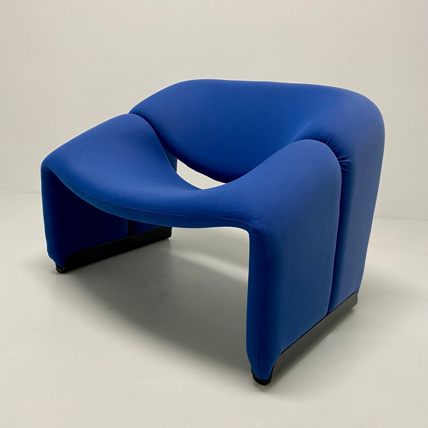 Blauer F598 Groovy M-Stuhl von Pierre Paulin für Artifort 1970