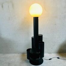 Load image into Gallery viewer, XXL FLOOR LAMP AND PLANT STAND &quot;CLOSE ENCOUNTER&quot; BY KERST KOOPMAN, NETHERLANDS 1980S
