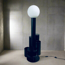 Load image into Gallery viewer, XXL FLOOR LAMP AND PLANT STAND &quot;CLOSE ENCOUNTER&quot; BY KERST KOOPMAN, NETHERLANDS 1980S
