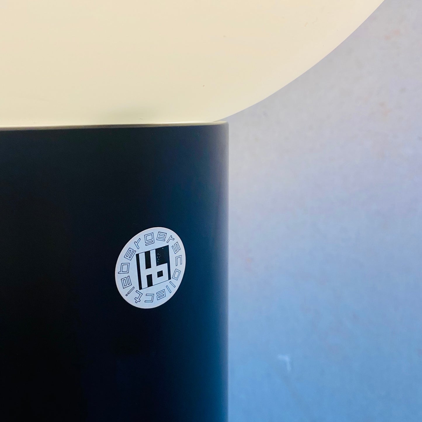 XXL FLOOR LAMP AND PLANT STAND "CLOSE ENCOUNTER" BY KERST KOOPMAN, NETHERLANDS 1980S