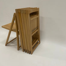 Load image into Gallery viewer, 6 x Folding Chairs by Aldo Jacober for Alberto Bazzani, Italy 1960
