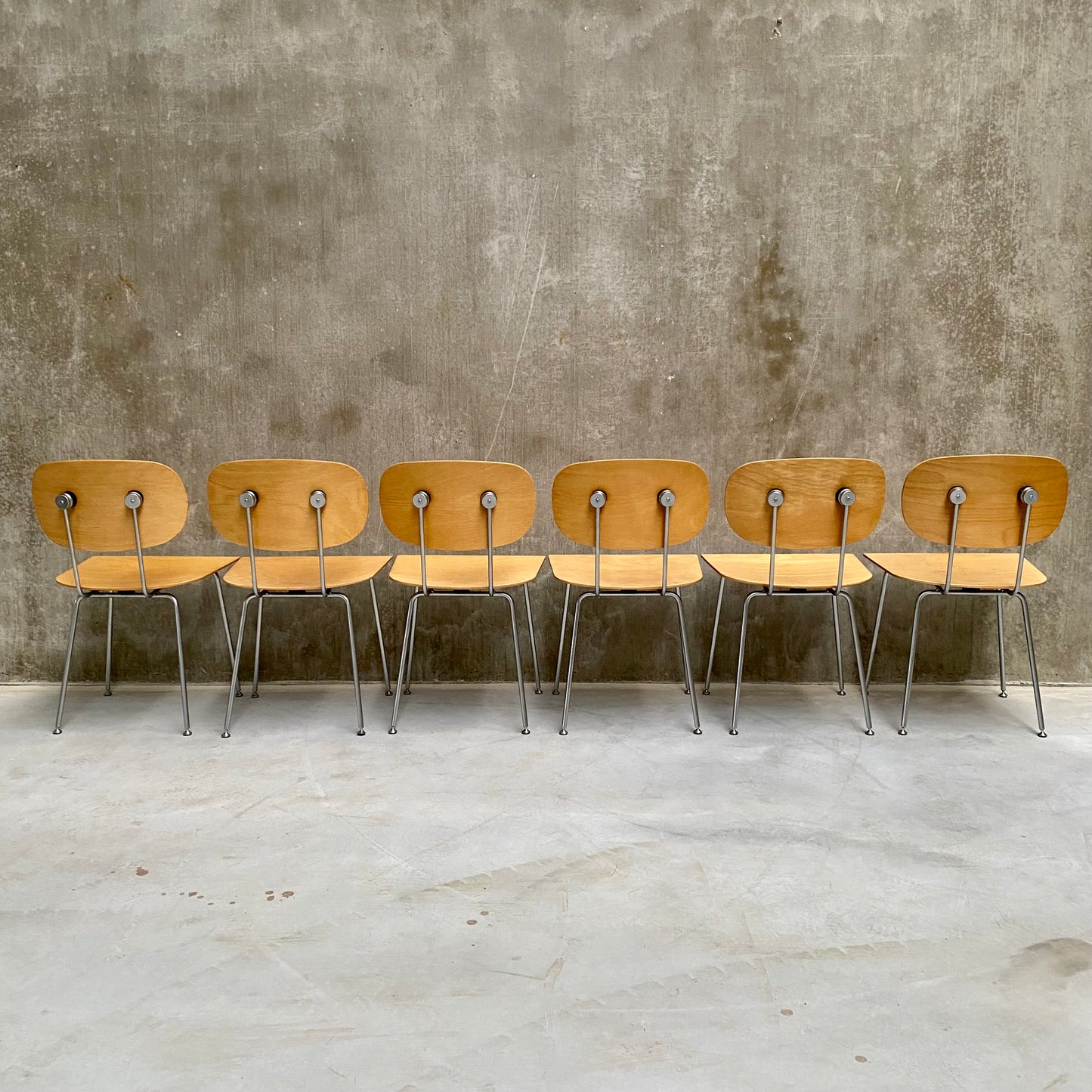 GISPEN 116 DINING SET BY W. RIETVELD FOR GISPEN (VAN DER STROOM), NETHERLANDS
