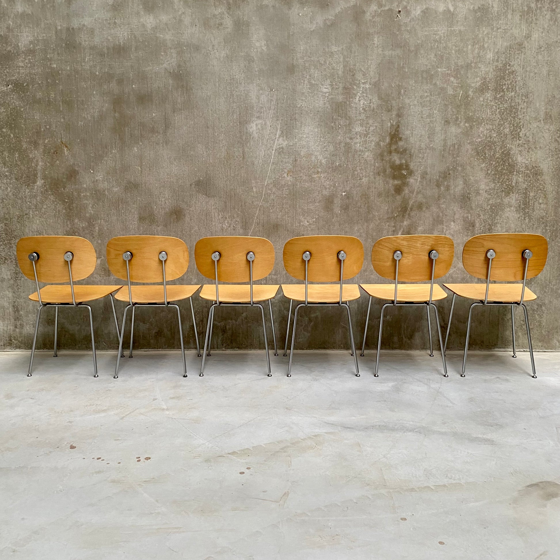 GISPEN 116 DINING SET BY W. RIETVELD FOR GISPEN (VAN DER STROOM), NETHERLANDS